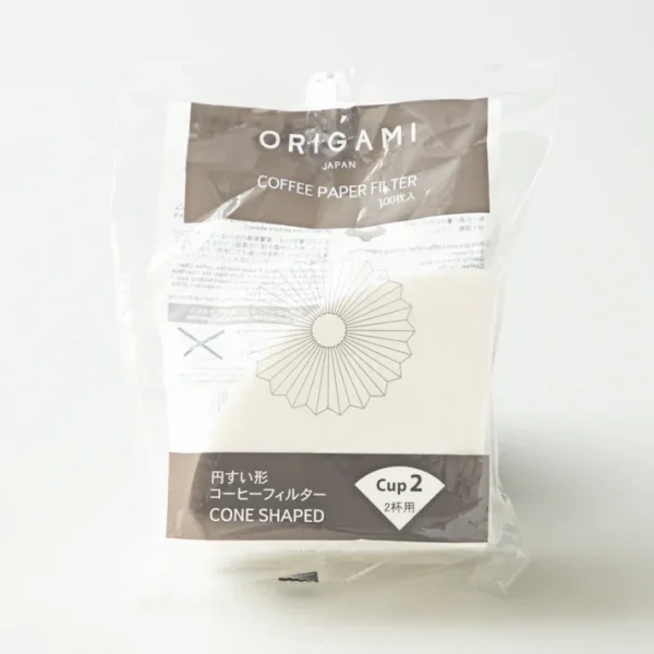 filtros de papel para dripper origami