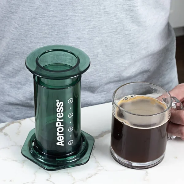 Aeropress Clear Verde - Imagen 2